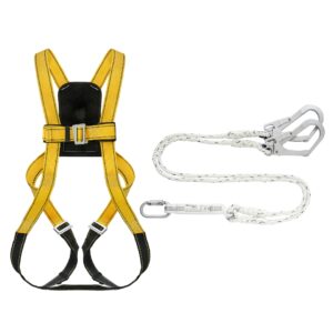 Miller® by PIP Full Body Safety Harness & Twin Tails Energy Absorbing Lanyard