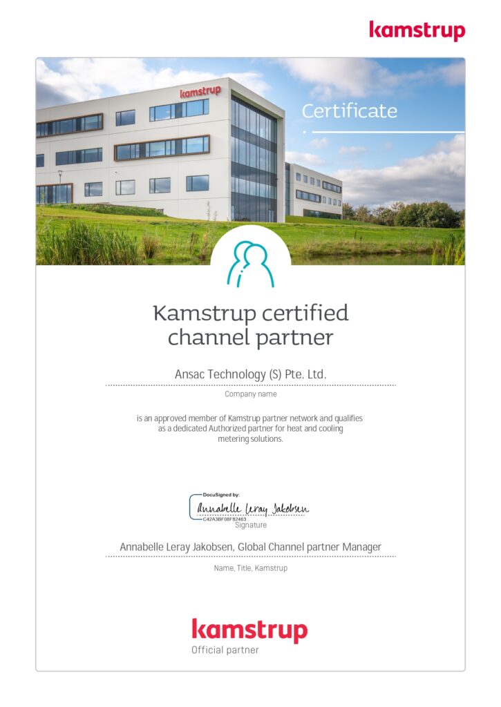 Kamstrup Authorised Distributor