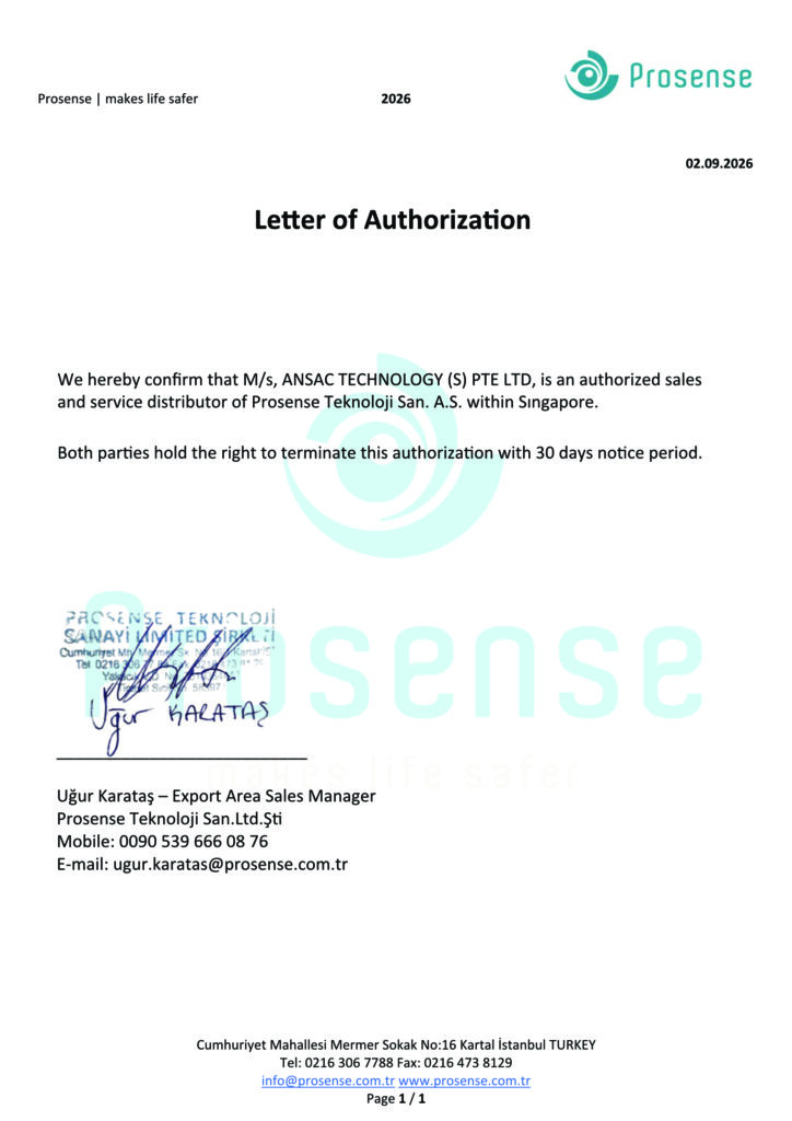 Prosense Authorised Distributor