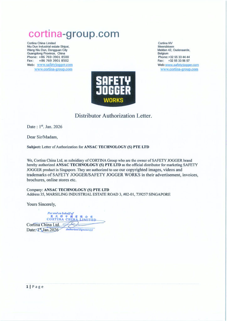 Safety Jogger Authorised Distributor