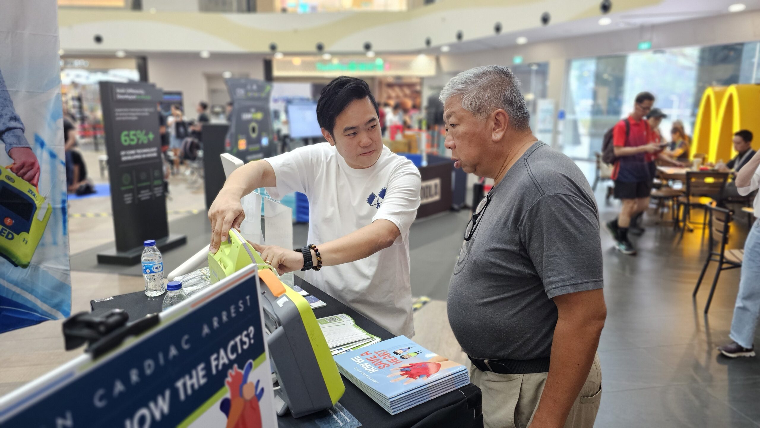 Raise public awareness on AED