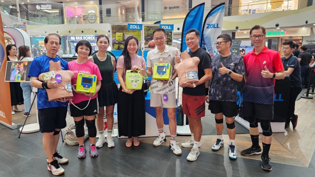 CPR Awareness and Emergency Preparedness at PickleMall @ Aperia Mall